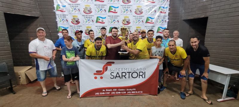 Final do Campeonato Supermercado Sartori de futsal masculino e feminino
